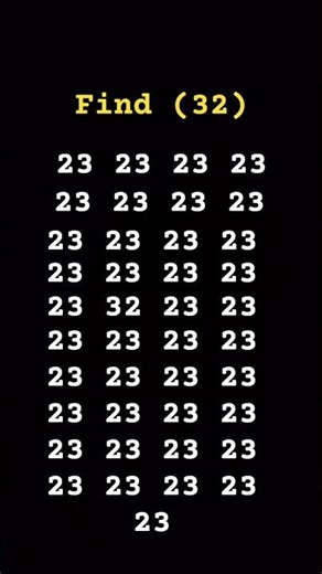 find the 32 number