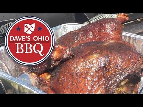 Thanksgiving Style Turkey - Offset Smoker - How to Smoke a Turkey