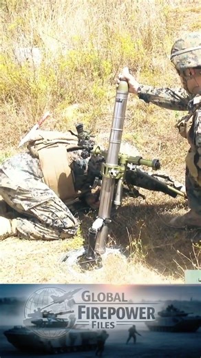 Elite Firepower: How the M252A1 Mortar Dominates the Frontline! 🛡️#Military #Shorts #army