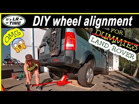How to do a wheel alignment - toe and camber
