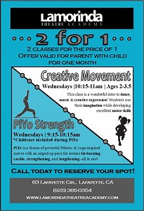 2 for 1 PiYo and Creative Dance Classes for One Month