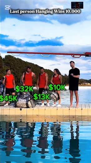 Last Person Hanging Wins $10.000! 💰 | Extreme Hanging Challenge