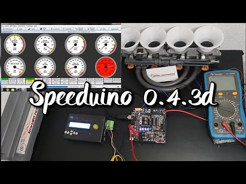 Speeduino 0.4.3d - Montagem e Testes