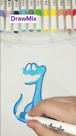 How to draw Gary Snake Character Easy #zootopia2 #fanart