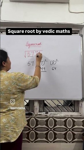 Square Root in Seconds Using Vedic Maths | Fast & Logical Method 💥