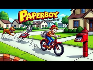 Paperboy NES Review: The Game That Made Newspapers Cool!