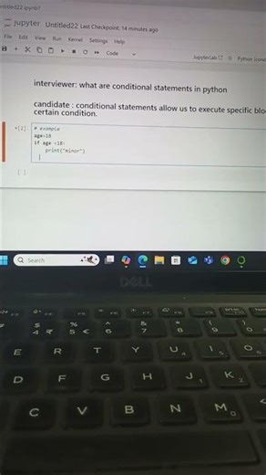 Conditional Statement in python #challenge #pythonforbeginners #pythontutorial#python#interview