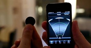 StickNFind system uses your phone and coin-like tags to find lost items