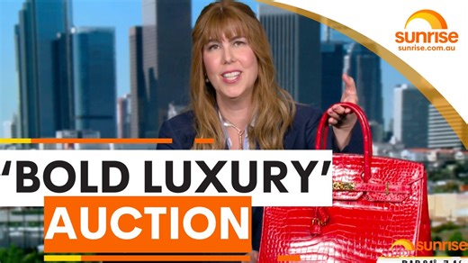 'BOLD LUXURY' AUCTION 😱 How you can get your hands on Sarah Jessica Parker’s stilettos, Lady Gaga’s iconic jewelry and more at an exclusive celebrity fashion auction 🧐 WATCH SUNRISE FOR MORE | 7plus ☀️ | Sunrise
