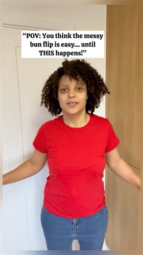 Messy Bun Flip - THE RESULTS!! #shorts