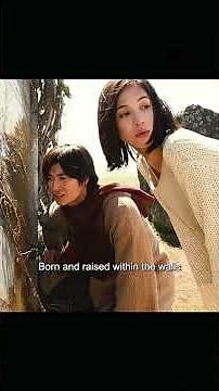 ‘Attack On Titan’ live action film #movie #attackontitan #liveaction #movieclips #film #anime