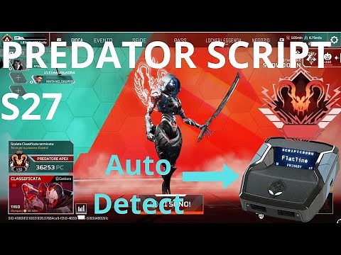 Script Apex S27 || Predator Script with Auto Detect || Cronus Zen || Ps5 Xbox Ps4 Pc