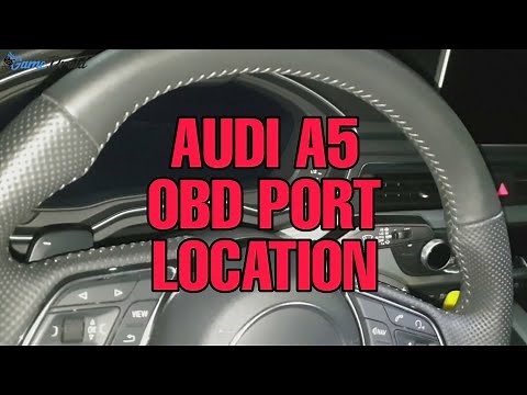 Audi A5 2018 Diagnostic Obd Port Location 💻👨‍🔧🚗