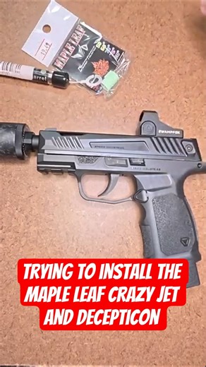 EMG VFC SMP New barrel, who dis? Ready to install new Maple Leaf parts! #airsoft #airsoftgun