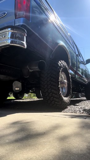 7.3 Diesel Powerstroke Startup Sound with Banks Exhaust