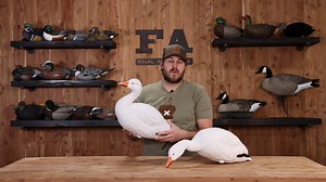 Conservation season is coming and late season snows are here! Now is a great time to gear up for some big spins. If you want to learn more about the LIVE Full Body Snow Geese, head over to fabrand.com #fabrand #finalapproach #waterfowl #duckhunting #hunting #waterfowlhunting #goosehunting #ducks | Final Approach Waterfowl