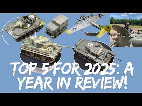 My Top 5 Scale Model Kits of 2025 — Full Build Reviews + Final Rankings #tamiya #scalemodel #ww2