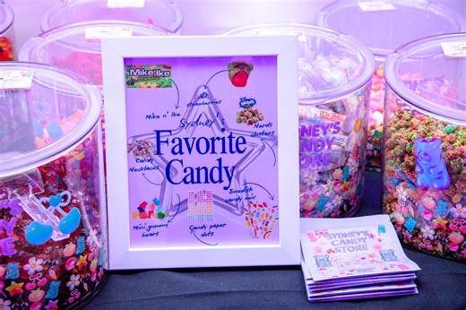 Custom Candy Bar Setup | Bat Mitzvah, Wedding Party Candy Table - Etsy