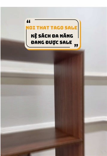 Sale giảm giá kệ sách đa năng#kesachgo #kesachgiare #kededo #xuhuong