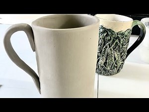 Instructional video for my KHDS pottery class: handbuilding a mug.