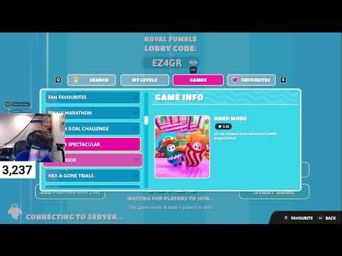 Fall Guys Customs Live with Viewers + Courage Icon Skin Coming Out