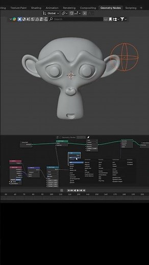 Create a Disintegration Effect in Blender 🔥 | Geo Nodes Tutorial