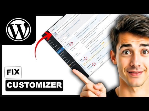 How to fix WordPress customizer not working (Easiest Way)(2026 Guide)