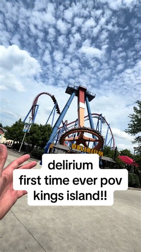 delirium at kings island kind of felt like one of the first crazanitys ever, it felt old, clunky, and huge, and does half the work crazanity does for half the ride, crazanity is probably double the high and swings much much more compared to this thing at kings island, i wasn’t expecting much but it’s definitely nowhere near the same experience as crazanity so again i feel so lucky to have that ride here in my backyard, i only rode delirium once out of the time i was there because it was just suc