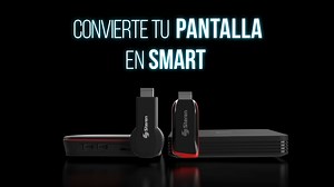 5.8K views · 113 reactions | ¡Transforma tu pantalla en Smart TV! Disfruta música, películas, juegos, apps, redes sociales y todo el contenido de tu smartphone o tablet Cómpralos ya en  https://bit.ly/3dgt5Eq | Steren México | Facebook