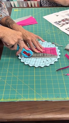 14K views · 8.2K reactions | Cutting our Tripping Out blocks just got a whole lot easier  Our new 2½” x 6½” Square Up Ruler lines up perfectly with the diagonal on this block making trimming 10x faster (and way more fun)!  Perfect for Tripping Out, Northern Lights, and more patterns to come!  This ruler is called the Sew Trim and is available now! #sewkindofwonderful #quiltingtools #trippingoutquilt #quiltingmadeeasy #explore #reels | Sew Kind of Wonderful | Facebook