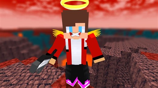 我的世界：杰杰前往地狱寻找圣果遭遇袭击，阿法玛出手拯救了杰杰