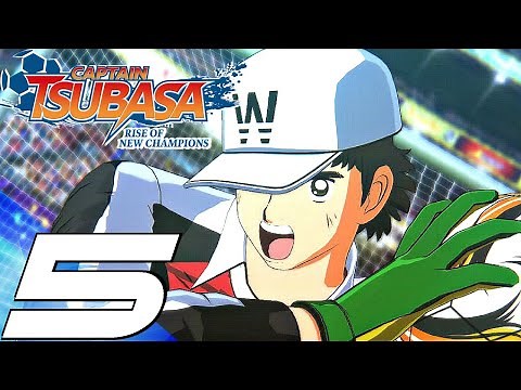CAPTAIN TSUBASA RISE OF NEW CHAMPIONS Gameplay Walkthrough Part 5 - League Final (Full Game) PS4 PRO