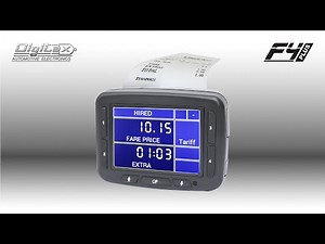 Digitax F4 Plus Taximeter - The state of the art and new generation of smart taximeters