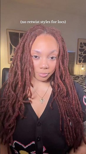 No Retwist Loc Styles for Beginners ✨#locjourney #locstyles #noretwist