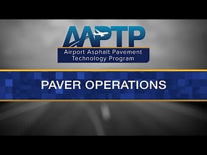Paver Operations