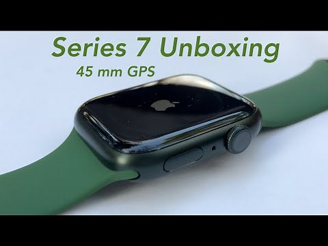 Apple Watch Series 7 Green 45 mm Unboxing and Quick Look. THIS IS IT!