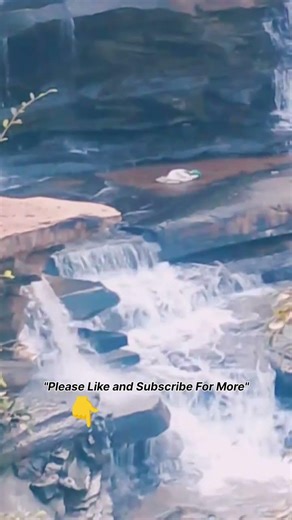 White Flow Waterfall | Meditation & Sleep | 4K | ASMR