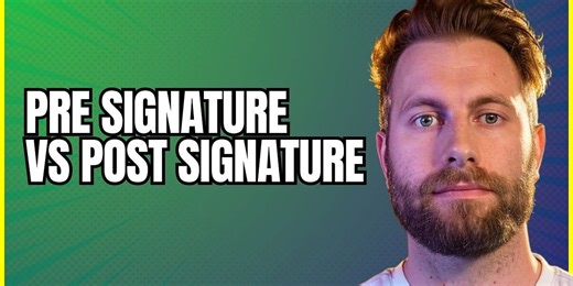 Procurement Pre-Signature and Post-Signature Management Deep Dive