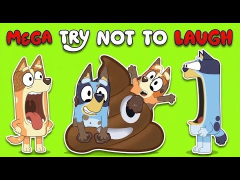 BLUEY TRY NOT TO LAUGH💀 - 999 LIVE