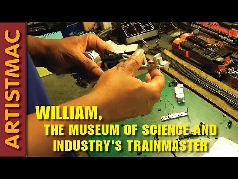 William, the Museum of Science & Industry's Trainmaster
