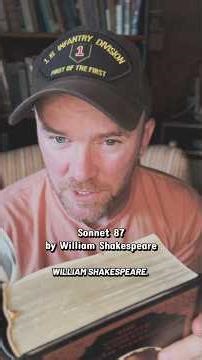 Sonnet 87 by William Shakespeare