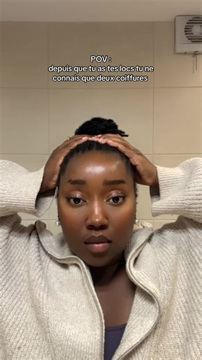 Les locs m’ont rendu tellement minimalistes #locsjourney