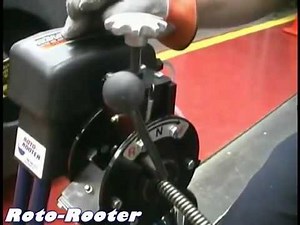 Roto Rooter Drain Machine Model 8255 with PCFR Operation