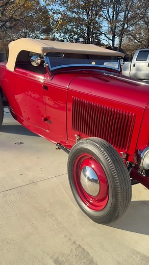 It was a nice having Ol red around, but time to go back home to @stammtodd. Waiting on @hotrod.haven_transport to pick it up. This car runs and sounds as good as it looks. #hotrodgarage #32roadster #traditionalhotrod | Hot Rod Garage Inc
