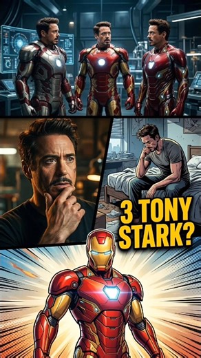 3 Tony Starks in Endgame (2012 Scene) 😲
