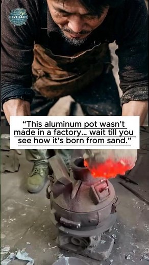 How Aluminum Pots Are Made by Hand | Traditional Casting Process