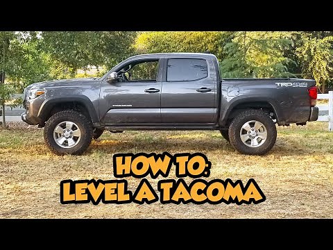 How To Level A Tacoma