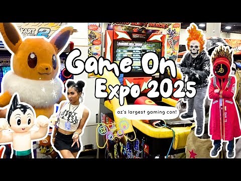Game On Expo 2025 Walkthrough 🎮 Anime, Music & Esports 🕹️ | Arizona's Largest Gaming Convention ⭐️