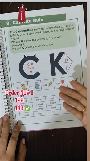 Sumera Sadath 🇮🇳 on Instagram: "Struggling with tricky spellings? THIS Spelling Rules Book " The Wonderful World Of Spellings PART1 " makes it SUPER easy for kids (and parents!) to finally understand why words are spelled the way they are! Everything is explained in a simple, kid-friendly, step-by-step way. Perfect for homeschooling, daily practice, and confident writing! Want your child to master spellings the smart way? Grab the book today — Link in Bio or visit my website! #splendidmomswork