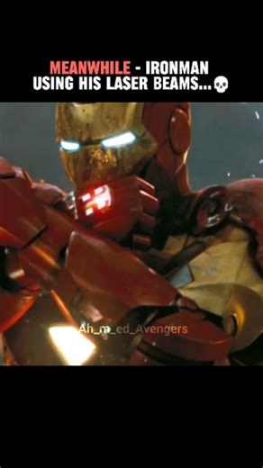 560 reactions | How Ironman using his laser beams... #marvel #mcu #ironman #reels | Marvel Ahmed | Facebook